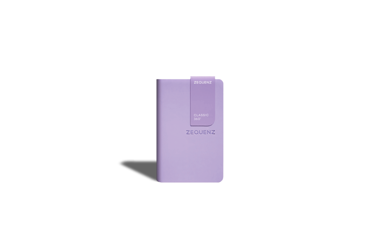 Carnet ZEQUENZ The Color - A7 - Uni - Lavender - 8859340524873