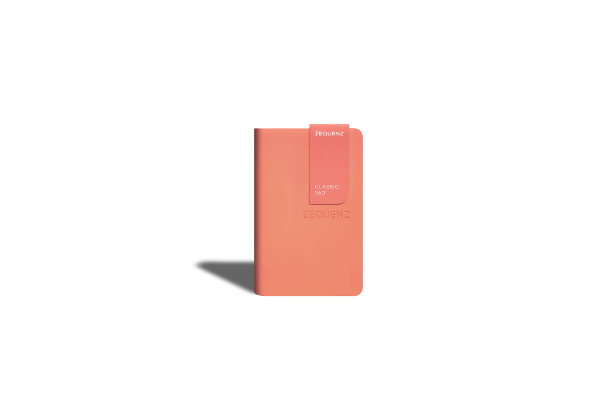 Carnet ZEQUENZ The Color - A7 - Uni - Peach - 8859340524910