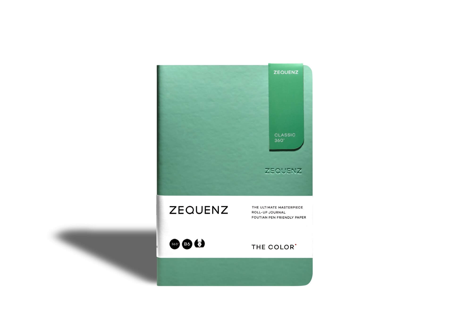 Carnet ZEQUENZ The Color - B6 - Ligné - Fern - 8859340517356