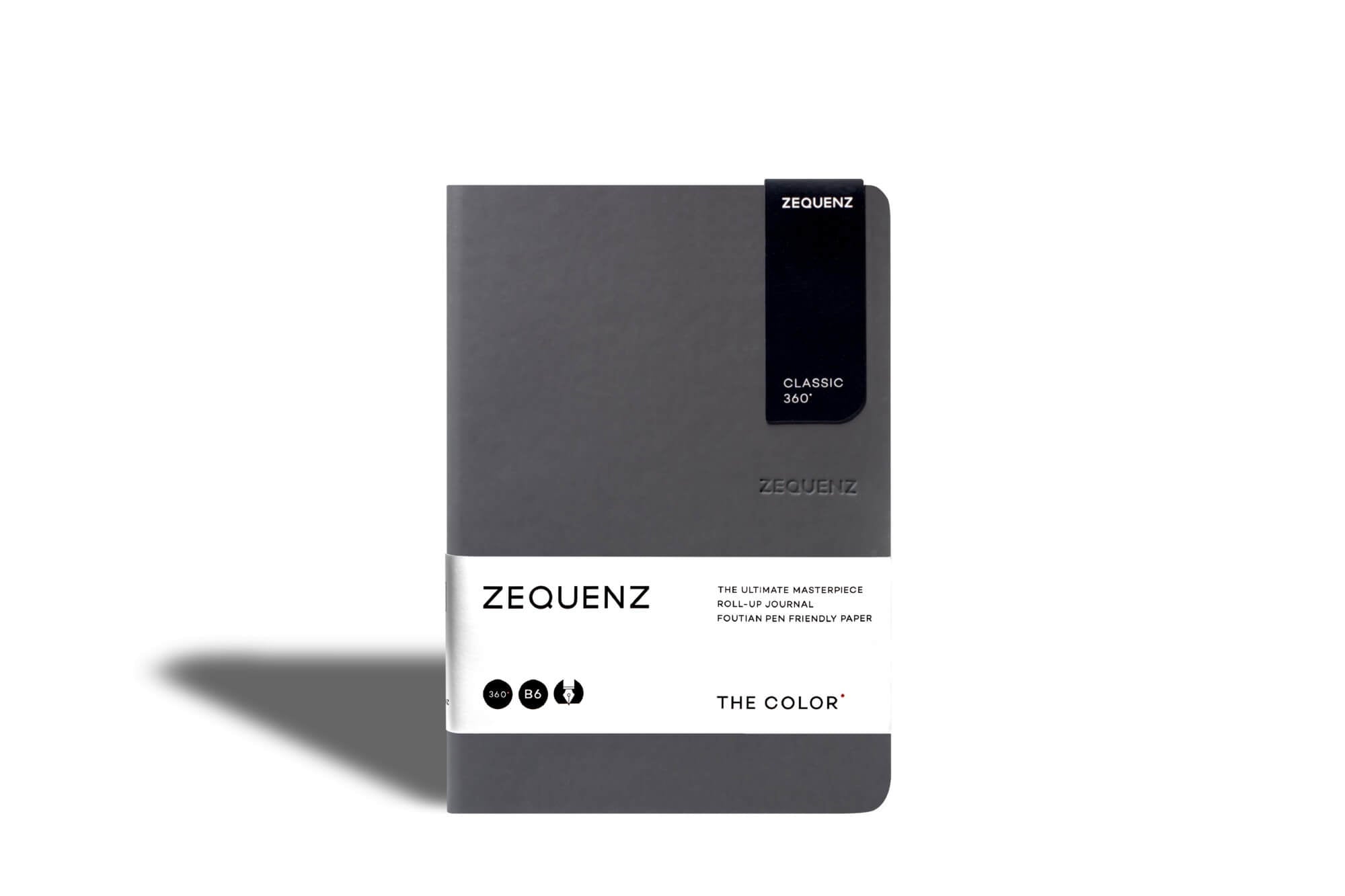 Carnet ZEQUENZ The Color - B6 - Ligné - Storm - 8859340512498