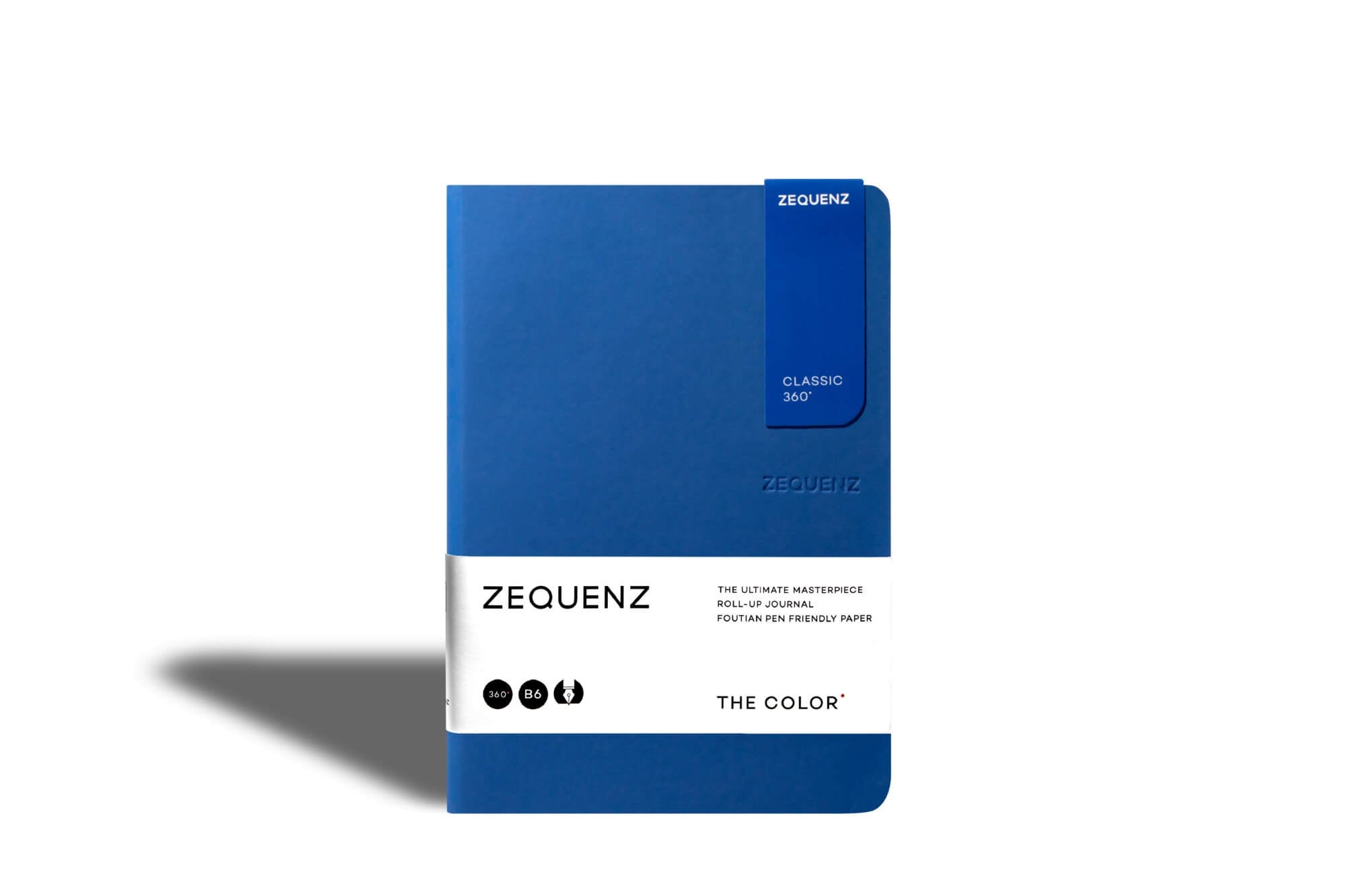 Carnet ZEQUENZ The Color - B6 - Pointillé - Royal Blue - 8859340512399