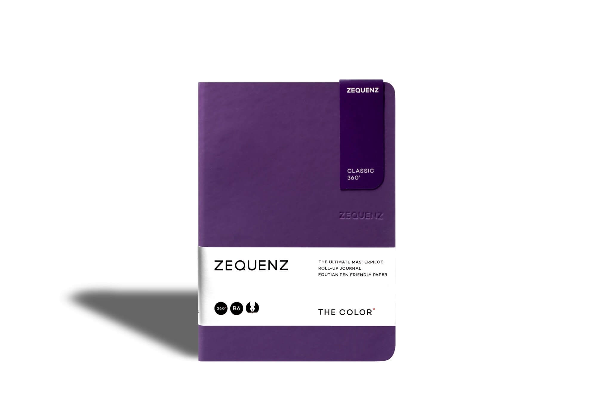 Carnet ZEQUENZ The Color - B6 - Pointillé - Scarlet Gum - 8859340512634