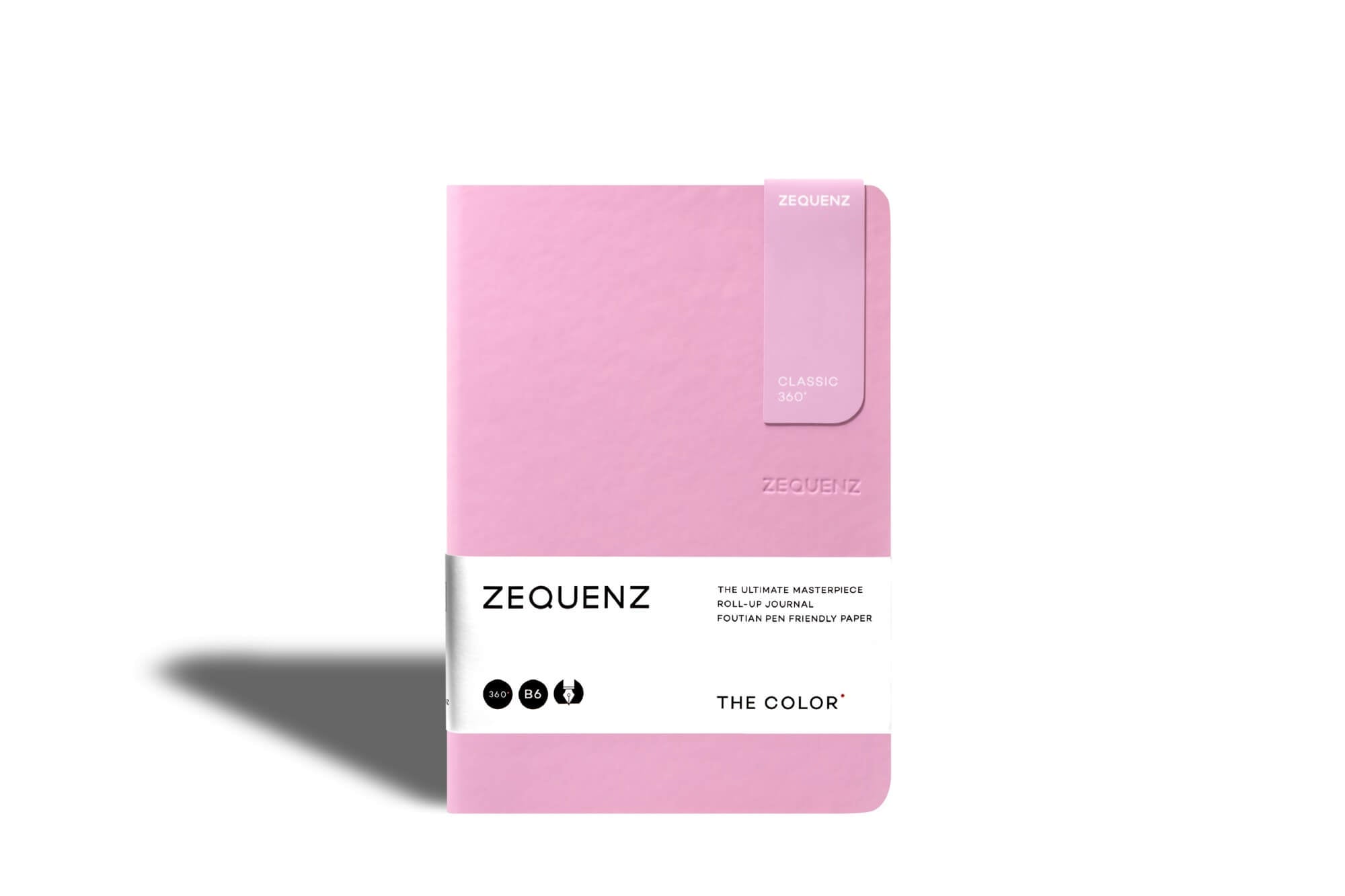 Carnet ZEQUENZ The Color - B6 - Quadrillé - Lilac - 8859340512245