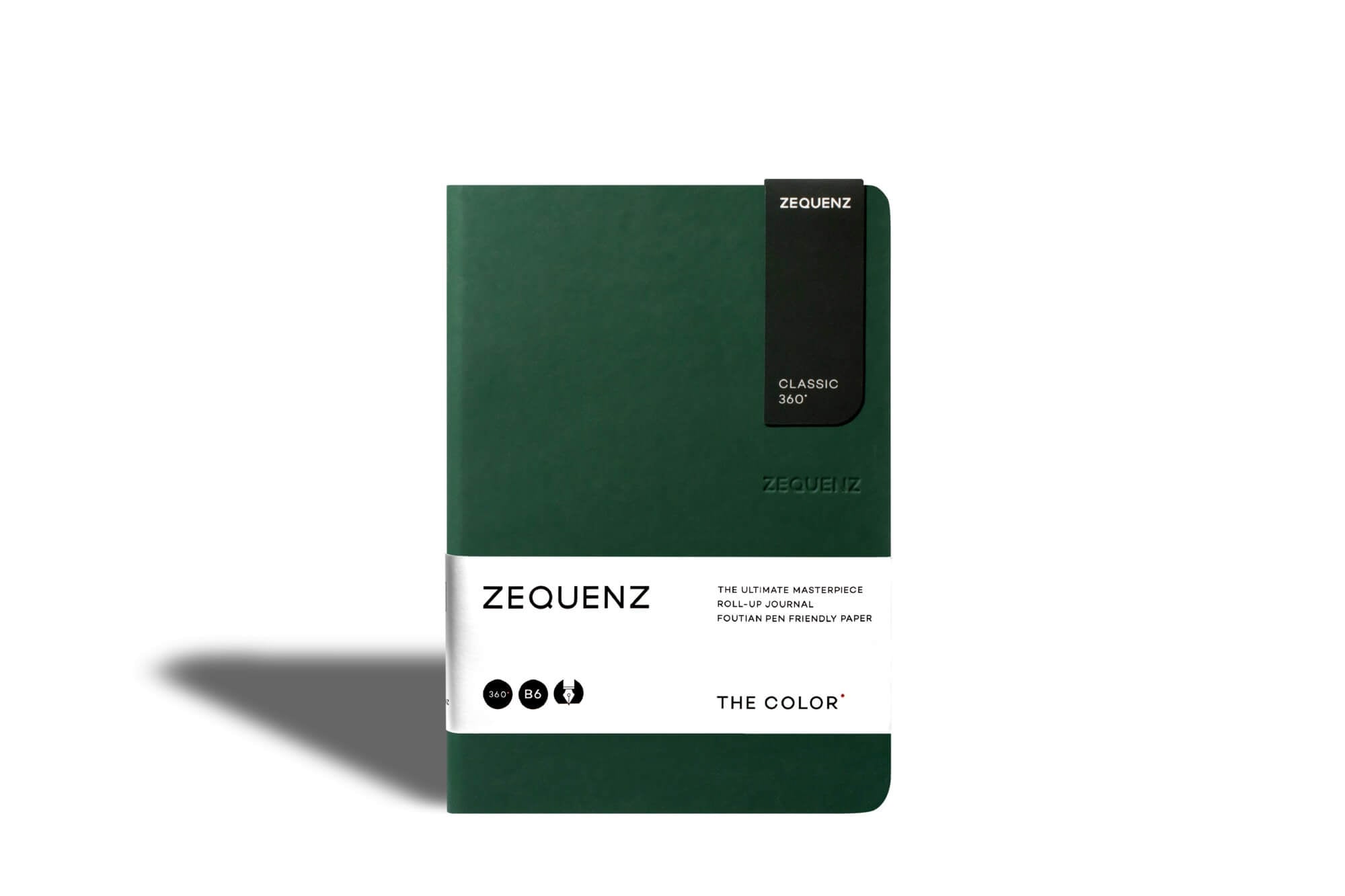 Carnet ZEQUENZ The Color - B6 - Uni - Emerald - 