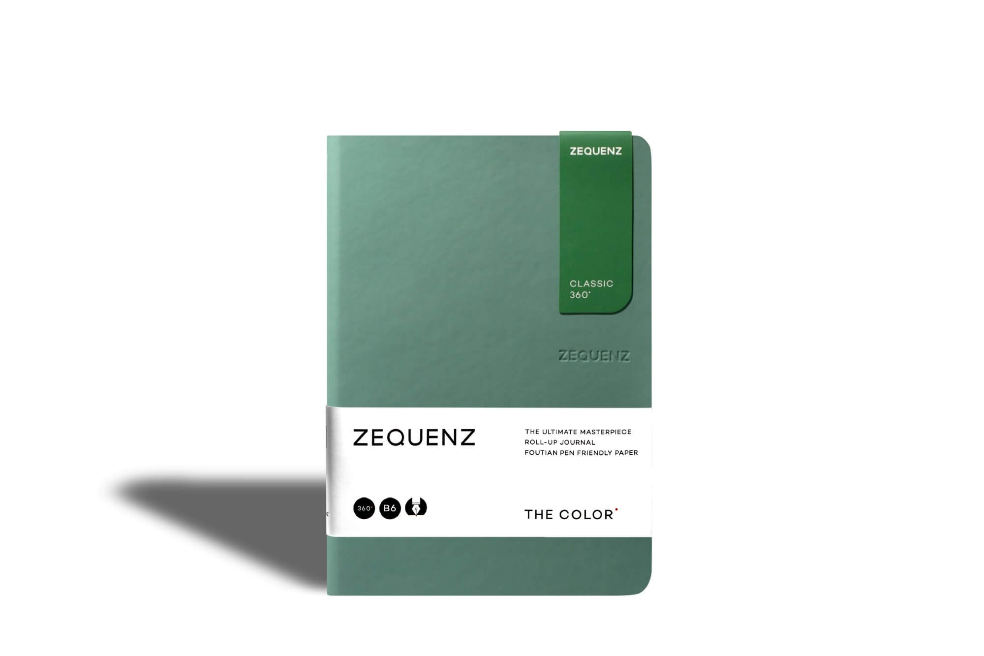 Carnet ZEQUENZ The Color - B6 - Uni - Jade - 8859340512344