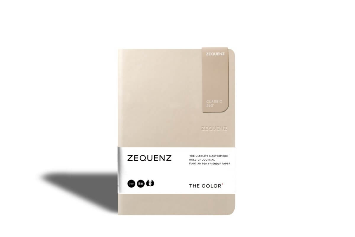 Carnet ZEQUENZ The Color - B6 - Uni - Taupe - 8859340512269