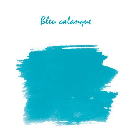 Cartouches d'encre JACQUES HERBIN - Bleu Calanque - 3188550201140