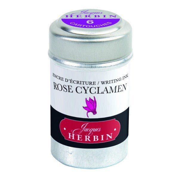 Cartouches d'encre JACQUES HERBIN - Rose Cyclamen - 3188550201669