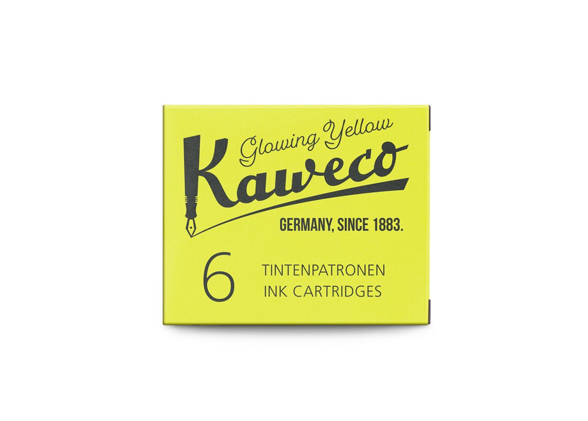 Cartouches d'encre KAWECO - Glowing Yellow - 4250278612245