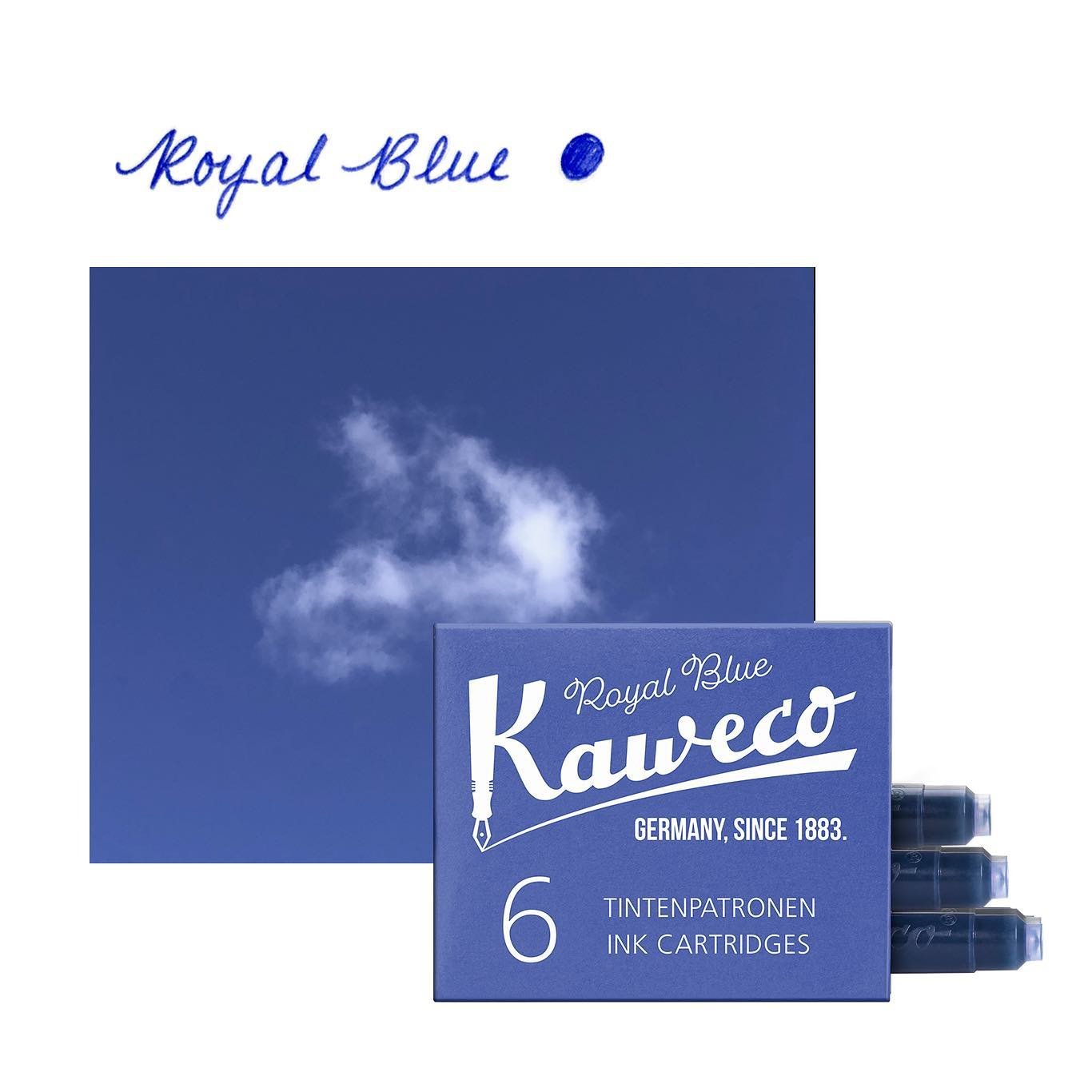 Cartouches d'encre KAWECO - Royal Blue - 4250278602192