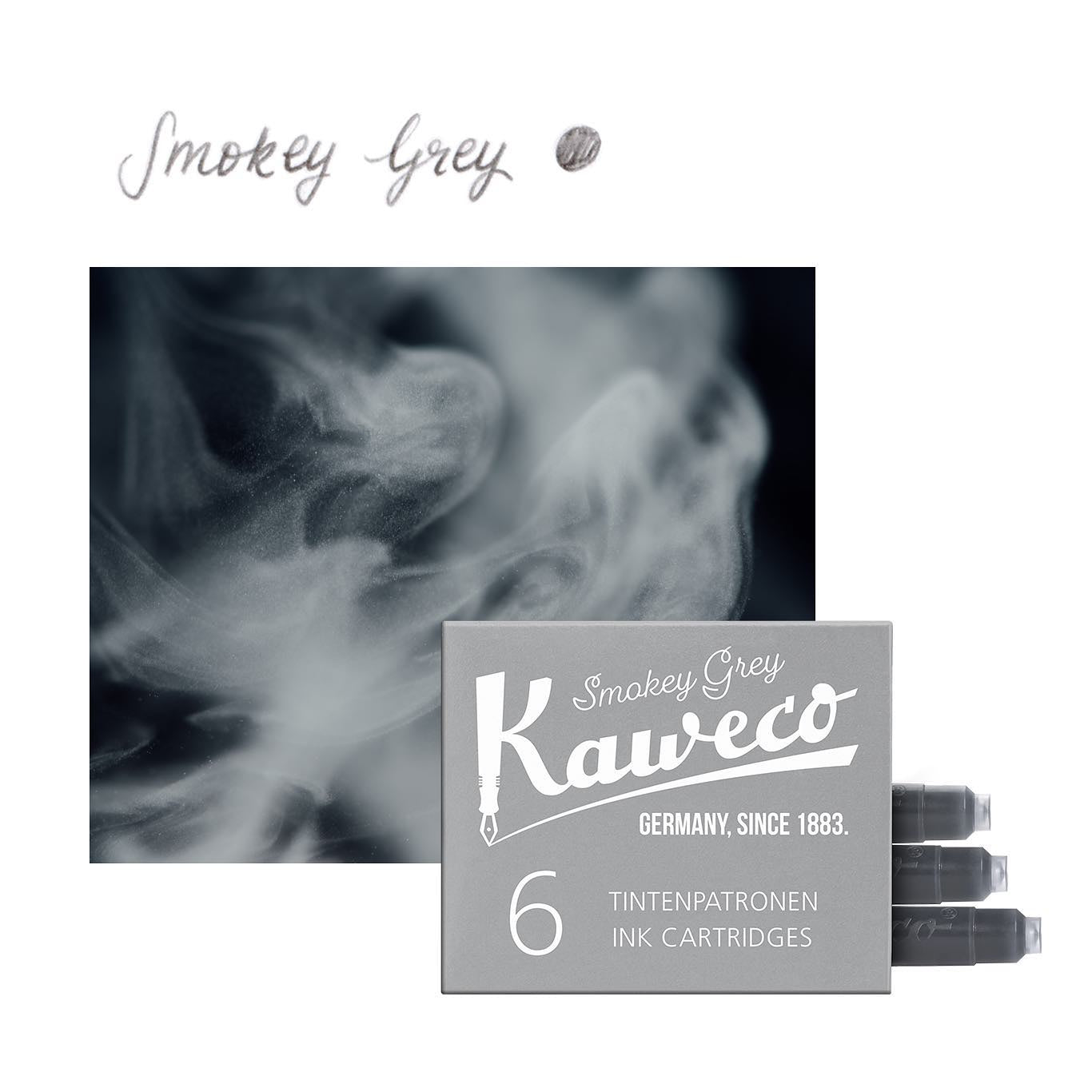 Cartouches d'encre KAWECO - Smokey Grey - 4250278611323