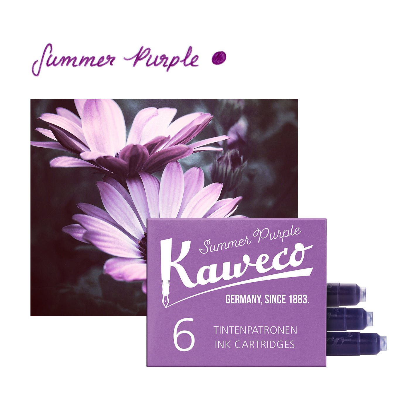 Cartouches d'encre KAWECO - Summer Purple - 4250278602239