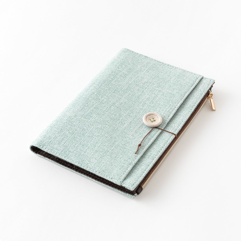 Couverture MIDORI Notebook Yuru Log - B6 - Bleu - 4902805153614