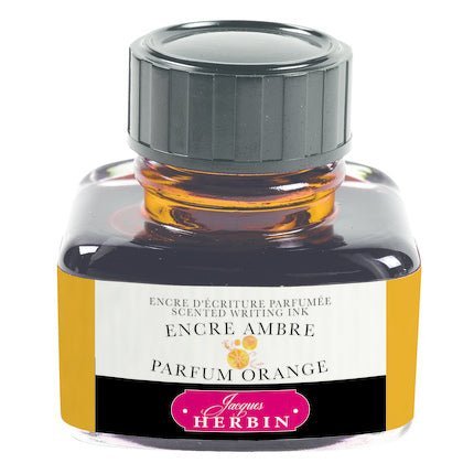 Flacon d'encre JACQUES HERBIN - Encre d'écriture parfumée - Parfum Orange (30ml) - 30 ml - 3188550137562