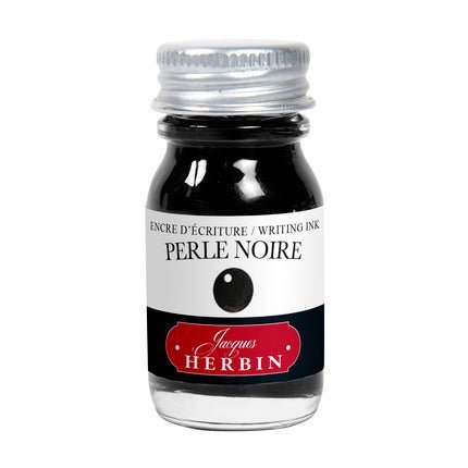 Flacon d'encre JACQUES HERBIN - Encre d'écriture - Perle Noire (10ml) - 10 ml - 3188550115096