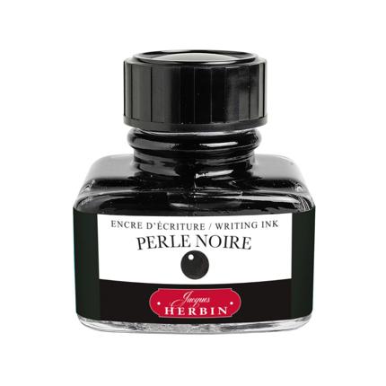 Flacon d'encre JACQUES HERBIN - Encre d'écriture - Perle Noire (30ml) - 30 ml - 3188550130099