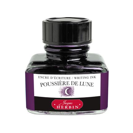 Flacon d'encre JACQUES HERBIN - Encre d'écriture - Poussière de Lune (30ml) - 30 ml - 3188550130488