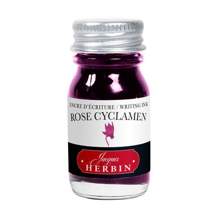 Flacon d'encre JACQUES HERBIN - Encre d'écriture - Rose Cyclamen (10ml) - 10 ml - 3188550115669