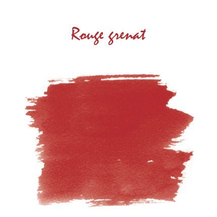 Flacon d'encre JACQUES HERBIN - Encre d'écriture - Rouge Grenat (10ml) - 10 ml - 3188550115294