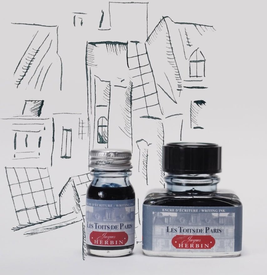 Flacon d'encre JACQUES HERBIN - Les Couleurs de Paris - Les Toits de Paris (10ml) - 10 ml - 3188550118066