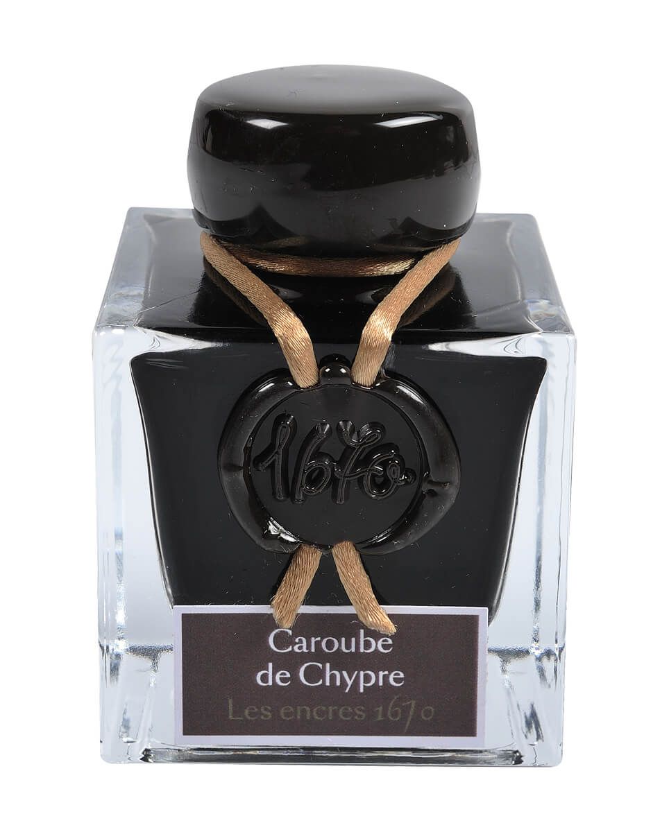 Flacon d'encre JACQUES HERBIN - Les Encres 1670 - Caroube de Chypre - 50 ml - 3188555150450