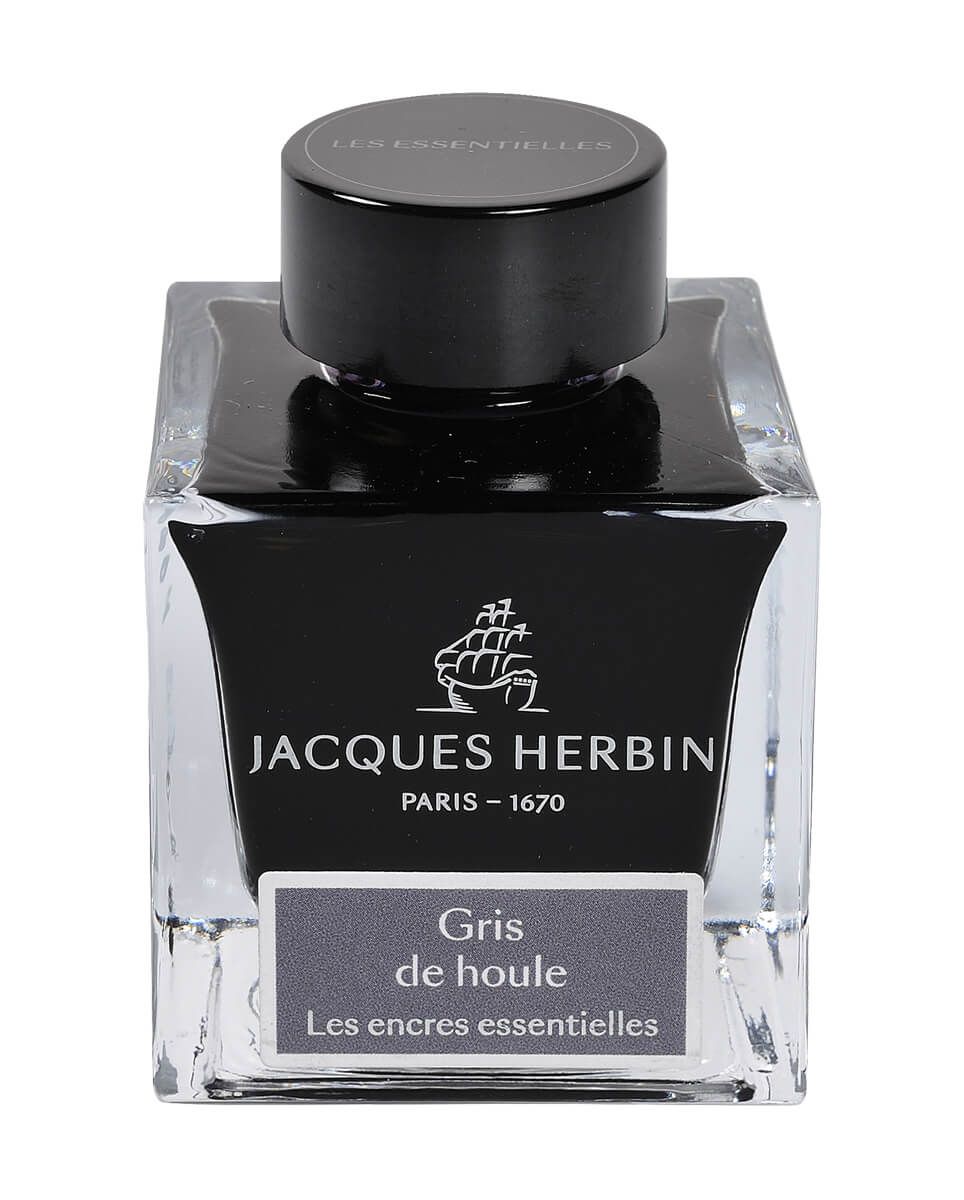 Flacon d'encre JACQUES HERBIN - Les Encres Essentielles - Gris de Houle - 50 ml - 3188555131084