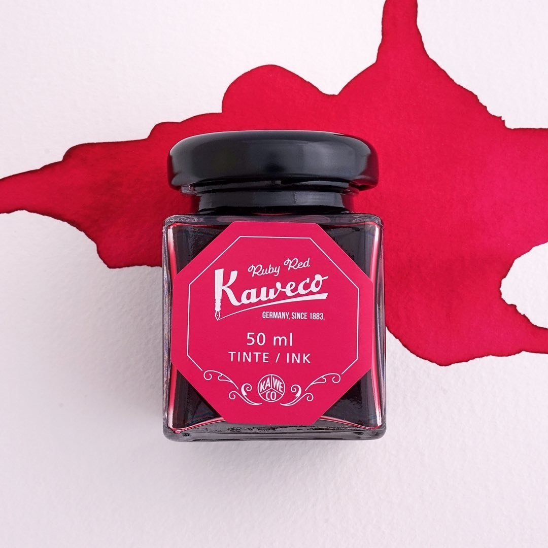 Flacon d'encre KAWECO - Ruby Red - 50 ml - 4250278625771