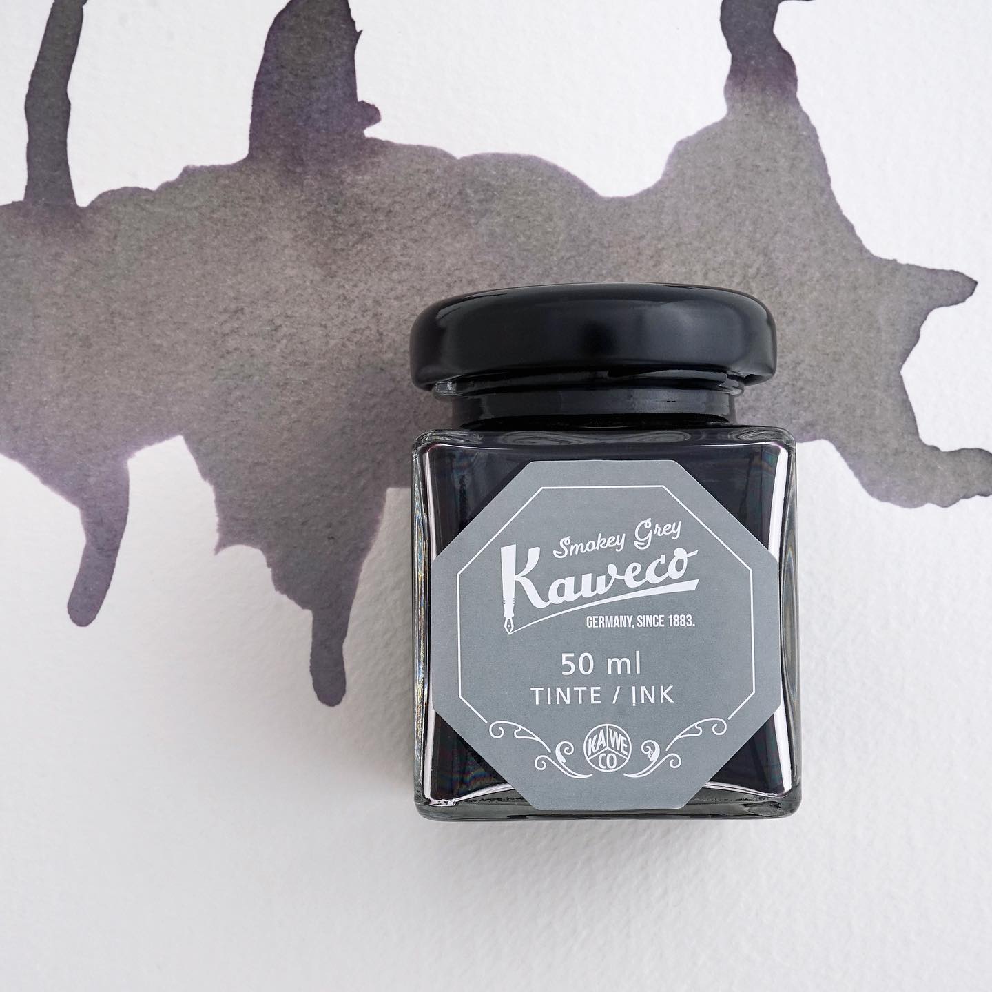 Flacon d'encre KAWECO - Smokey Grey - 50 ml - 4250278625764