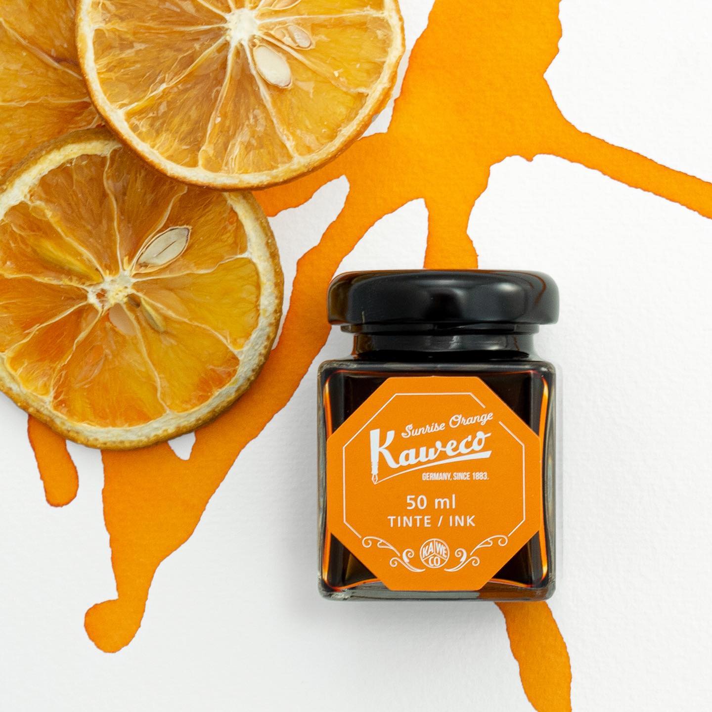 Flacon d'encre KAWECO - Sunrise Orange - 50 ml - 4250278625795