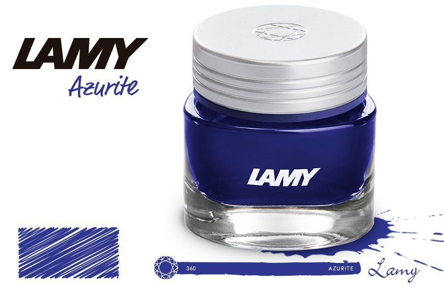 Flacon d'encre LAMY T53 Crystal Ink - Azurite - 30 ml - 4014519706786