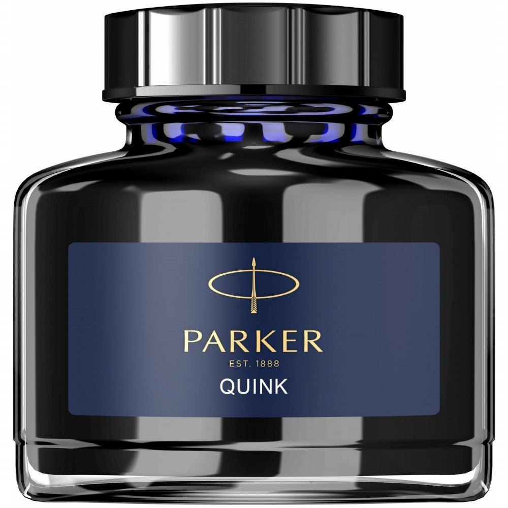 Flacon d'encre PARKER Quink - Bleu - Noir - 50 ml - 3501179503783