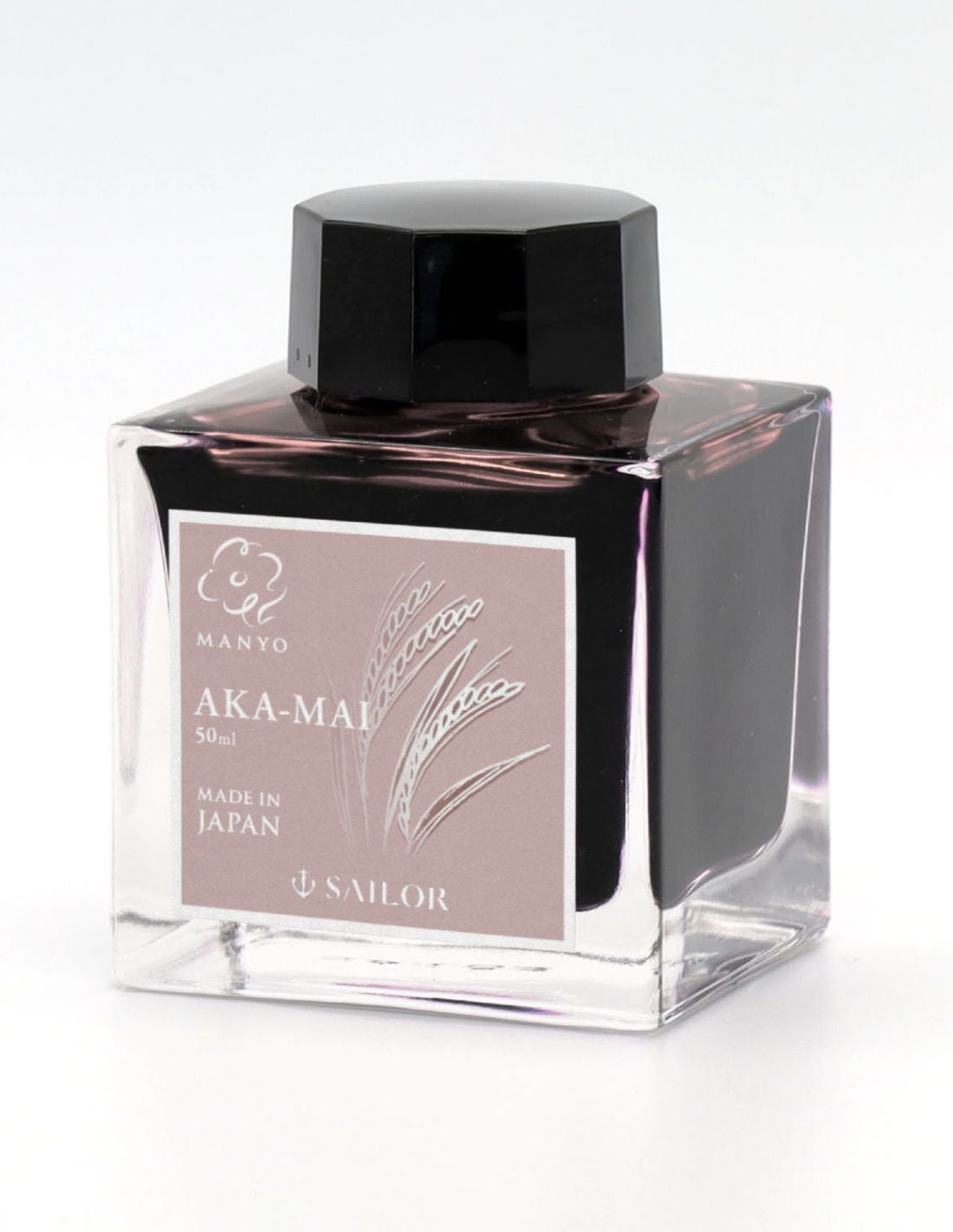 Flacon d'encre SAILOR Manyo Édition Limitée - Aka - Mai - 50 ml - 4901680198307