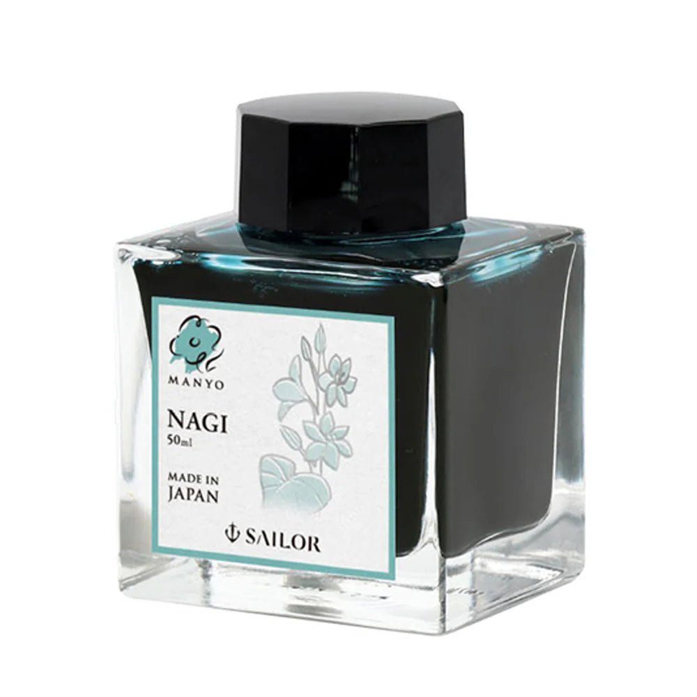 Flacon d'encre SAILOR Manyo - Nagi - 50 ml - 4901680198260