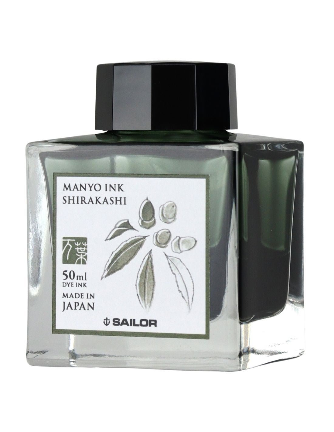 Flacon d'encre SAILOR Manyo - Shirakashi - 50 ml - 4901680190004