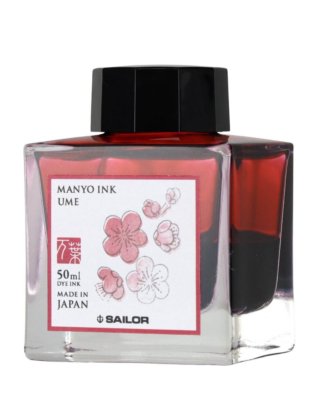 Flacon d'encre SAILOR Manyo - Ume - 50 ml - 4901680189954