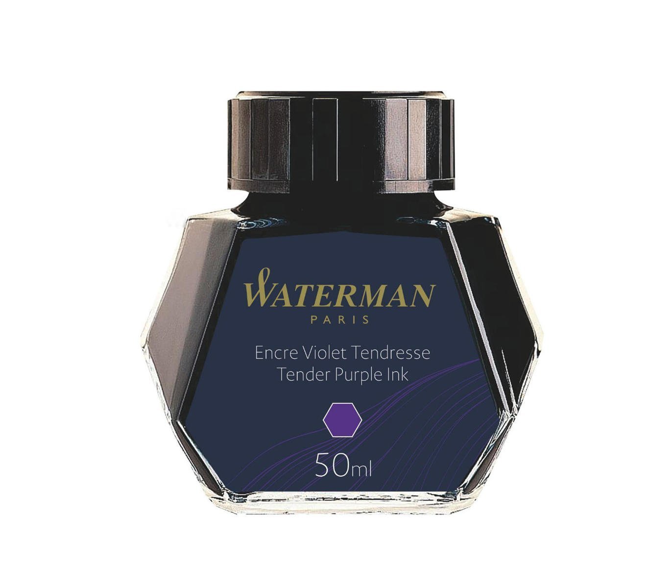 Flacon d'encre WATERMAN - Violet Tendresse - 50 ml - 3034325106496