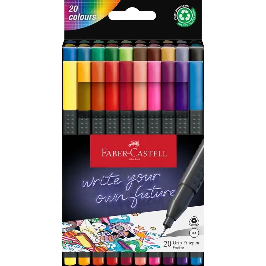 GRIP FINEPEN Fineliner - Étui 20 Couleurs - 4005401516200