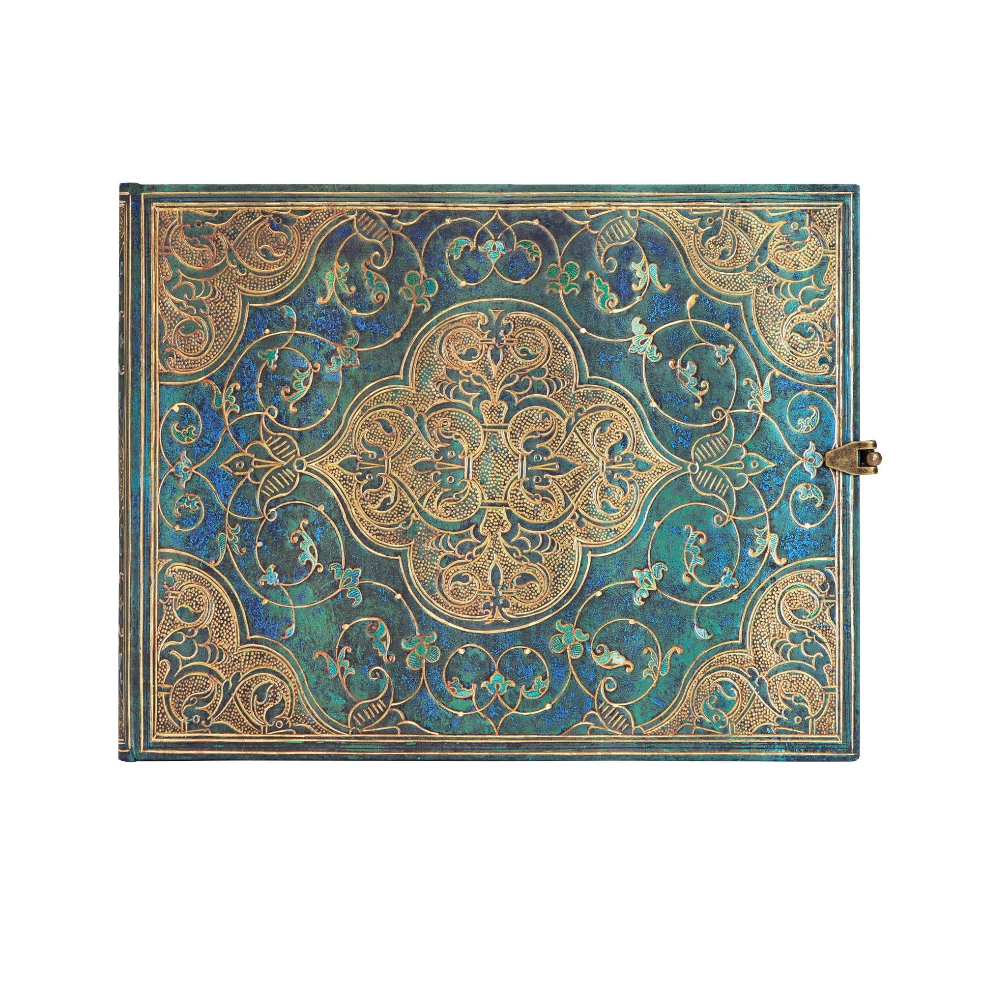 Livre d'Or PAPERBLANKS Chroniques Turquoises - 23 x 18 cm - Uni - Illustré - 9781439732182