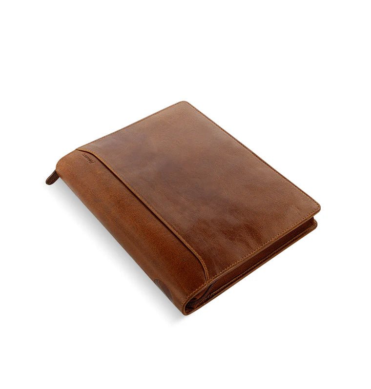 Organiseur FILOFAX Lockwood Zip - A5 - Cognac - -