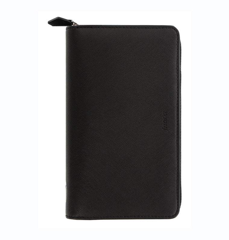 Organiseur FILOFAX Saffiano Zip - Personal Compact - Black - -