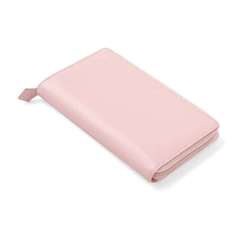 Organiseur FILOFAX Saffiano Zip - Personal Compact - Blush - -