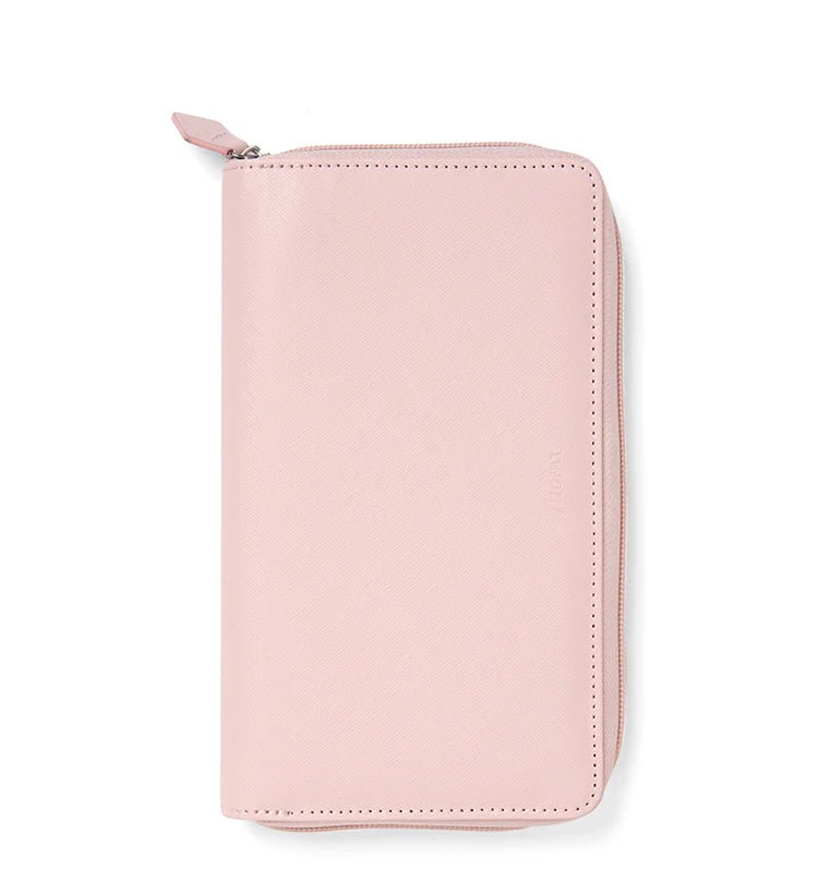 Organiseur FILOFAX Saffiano Zip - Personal Compact - Blush - -