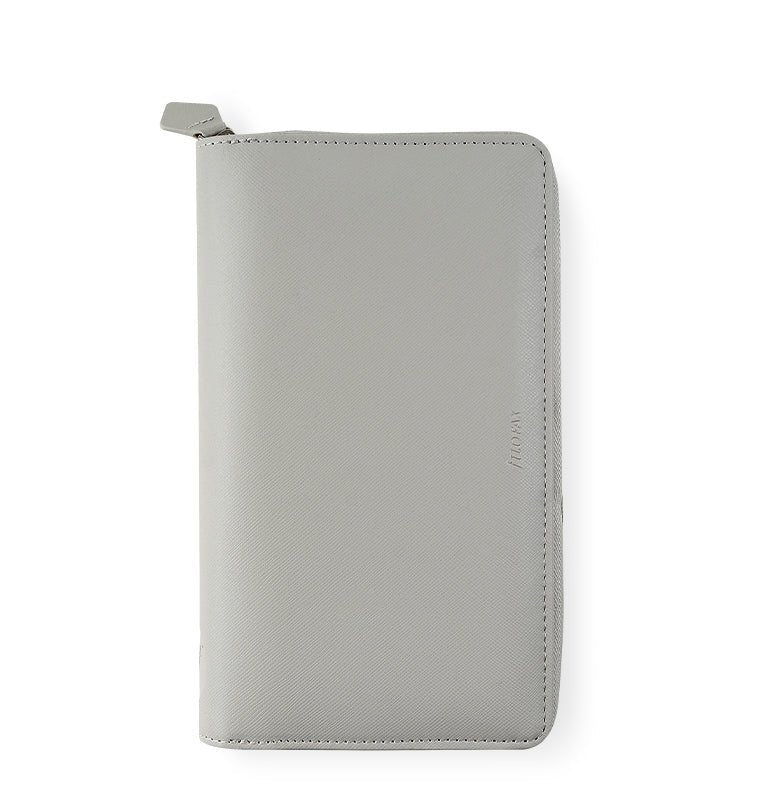 Organiseur FILOFAX Saffiano Zip - Personal Compact - Granite - -