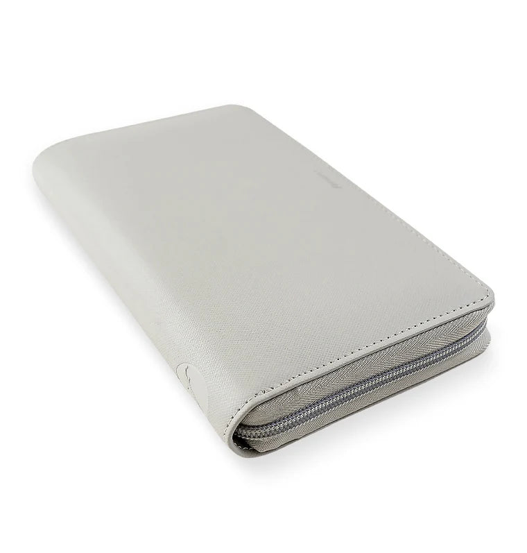 Organiseur FILOFAX Saffiano Zip - Personal Compact - Granite - -