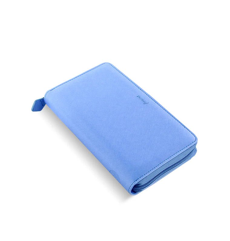 Organiseur FILOFAX Saffiano Zip - Personal Compact - Vista Blue - -