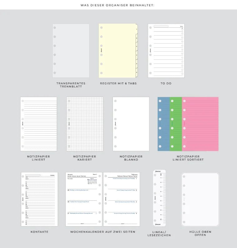 Organiseur FILOFAX The Original Patent - Pocket - Nude - -