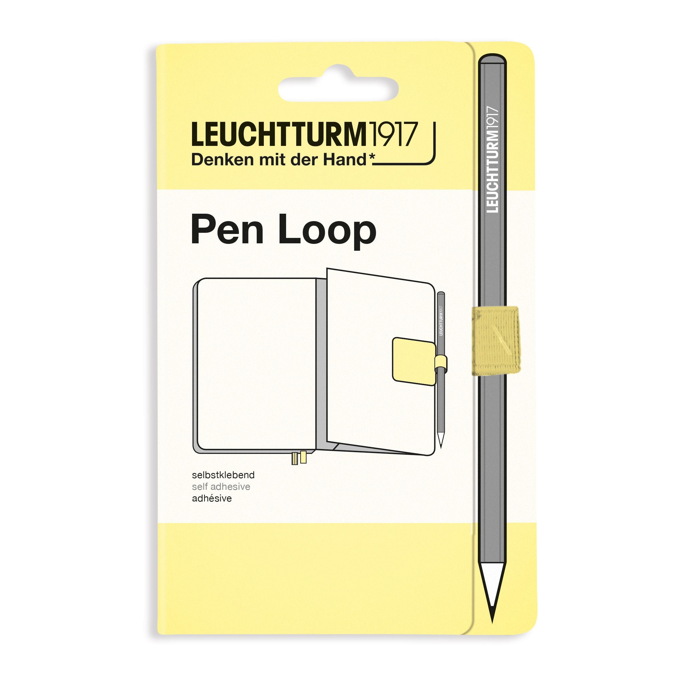 Passant autocollant LEUCHTTURM1917 Pen Loop - Vanilla - 4004117609619