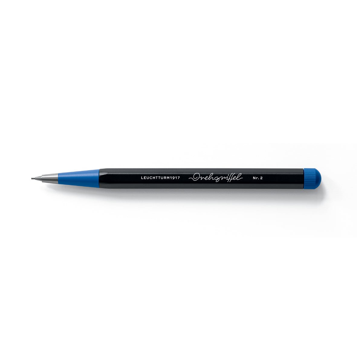 Porte - mine LEUCHTTURM1917 Drehgriffel Bauhaus Édition - 0.7 - Black / Royal Blue - 