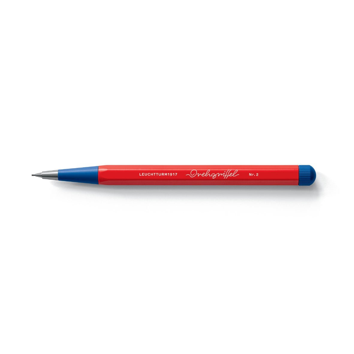 Porte - mine LEUCHTTURM1917 Drehgriffel Nr. 2 Bauhaus Edition - Red/Royal Blue - 0.7 - 4004117655517