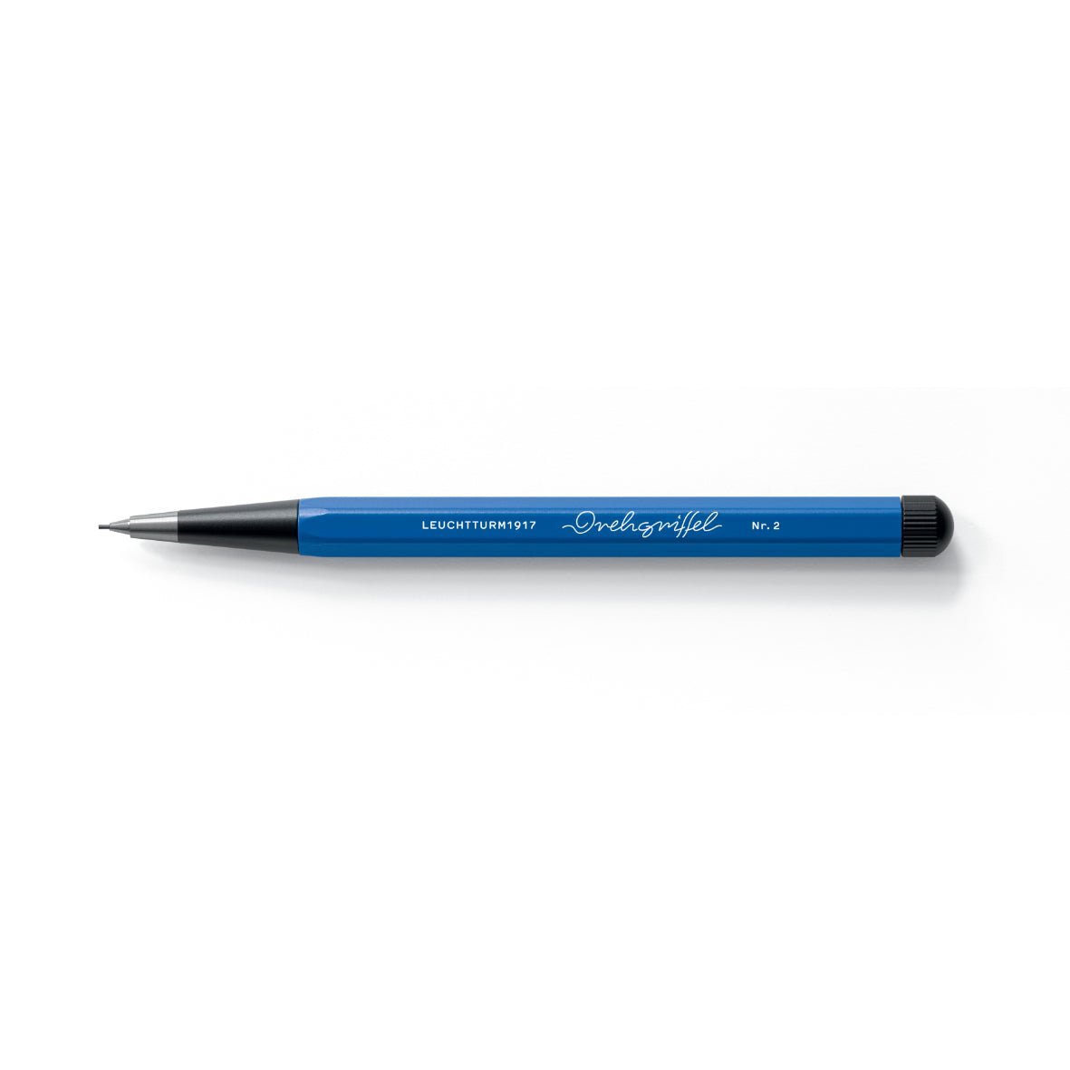 Porte - mine LEUCHTTURM1917 Drehgriffel Nr. 2 Bauhaus Edition - Royal Blue/Black - 0.7 - 4004117655531